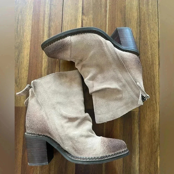 Sbicca Millie leather heeled booties - Picture 4 of 13